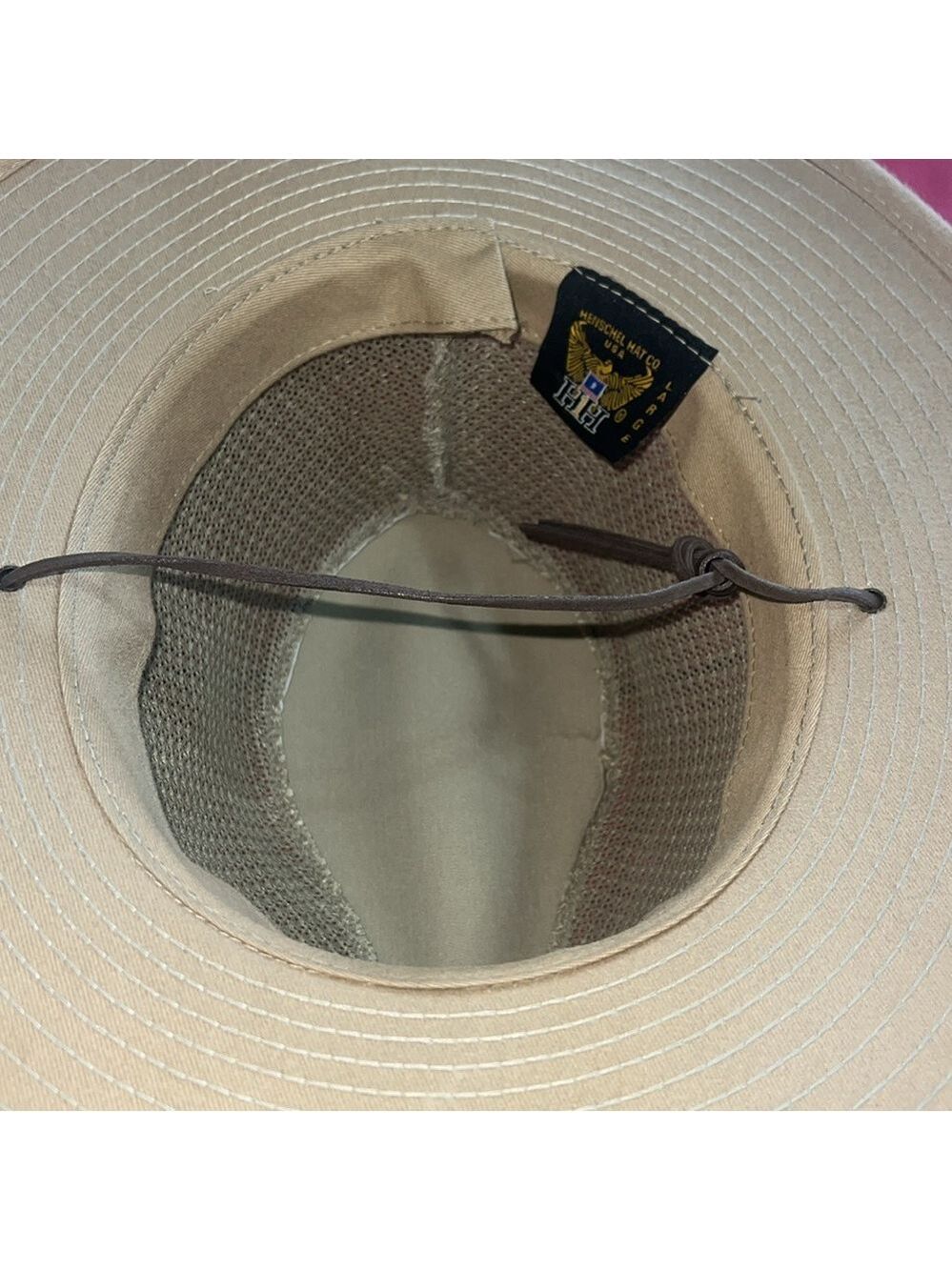 HENSCHEL HAT CO Safari hat with Mesh Crown. Large - Picture 2 of 5